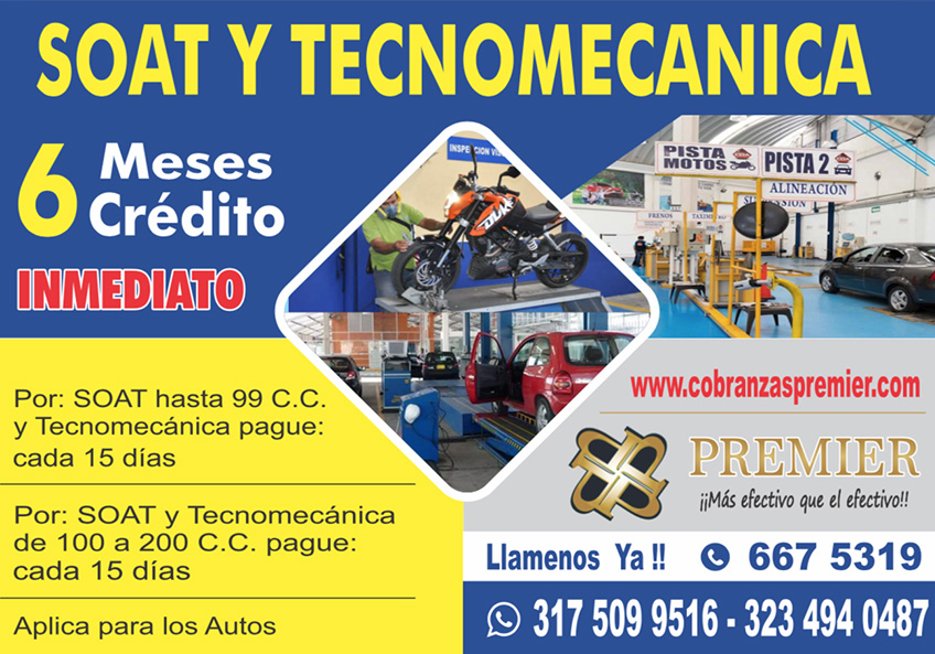 SOAT y tecnomecanica en Cali